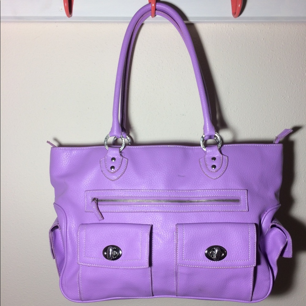 Lavender large Purse Like New!